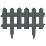 Gazonranden 25 Stuks (10m) - Antraciet PP