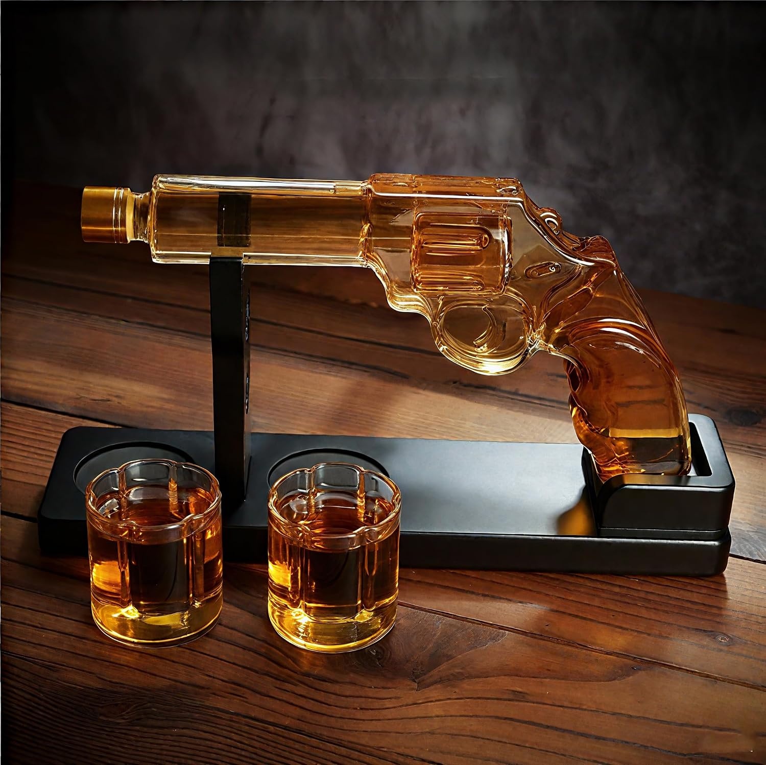 Whisky Decanteer Set met Glazen - Uniek Cadeau - 34% Korting