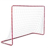 Voetbaldoel 183x122x61cm - Rood/Wit - Tuin Voetbalgoal (33% Korting)