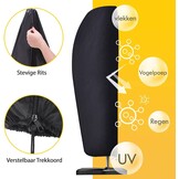 Waterdichte Parasolhoes Reinalin - 265cm - Zwart met Korting