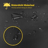 Waterdichte Parasolhoes Reinalin - 265cm - Zwart met Korting