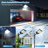 Solar Straatlantaarn 1200W met Bewegingssensor | 58% Korting