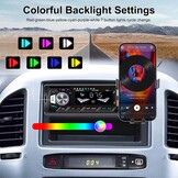1-DIN Autoradio met Bluetooth & Telefoonhouder - 52% Korting!