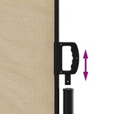 Uittrekbaar Windscherm 160x300cm Beige - 60% Korting