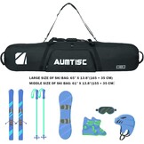 Gewatteerde Snowboardtas - 155cm/165cm - Ruim & Beschermend