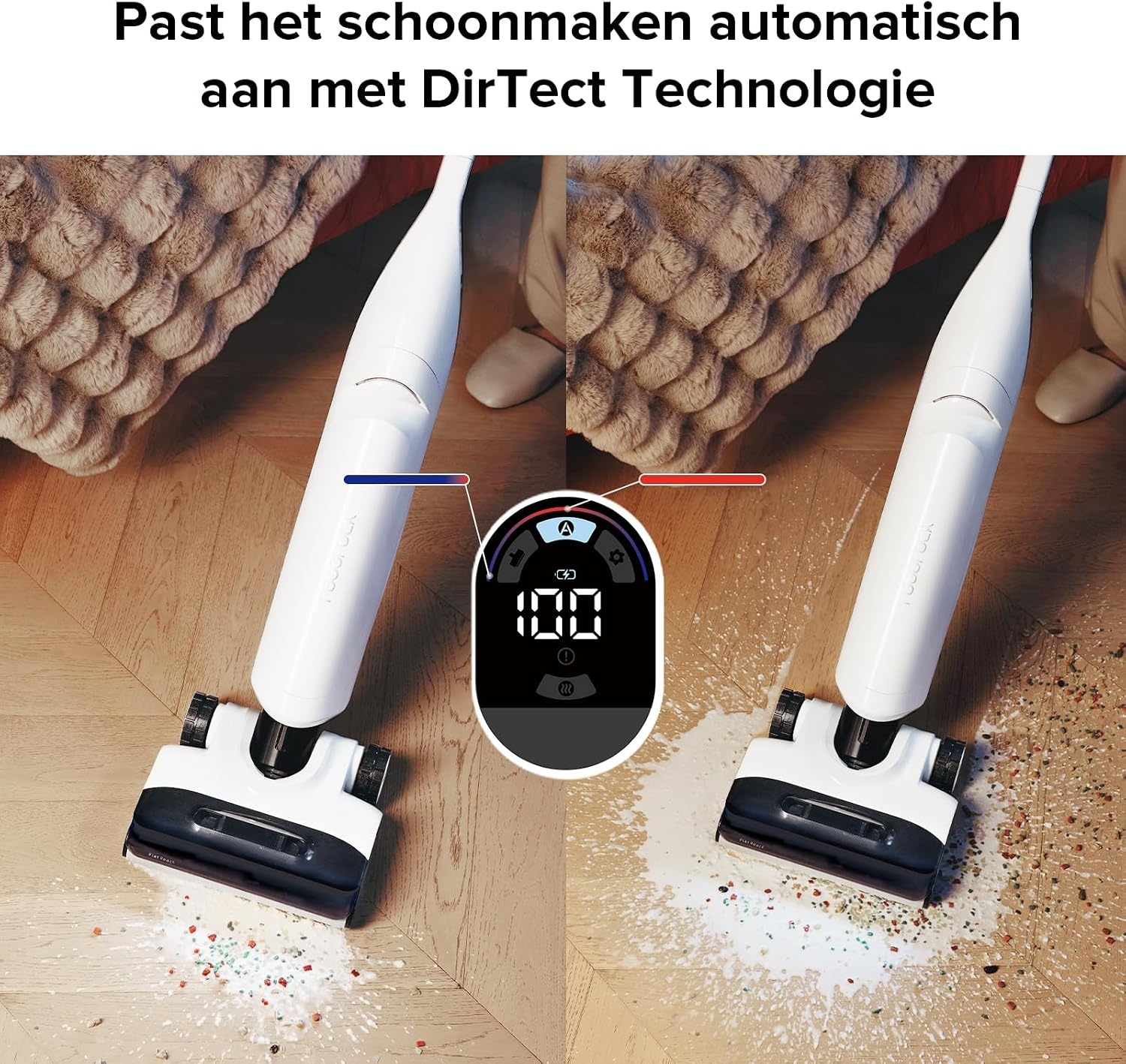 Roborock Flexi Snoerloze Steelstofzuiger 17.000Pa - 60% Korting!