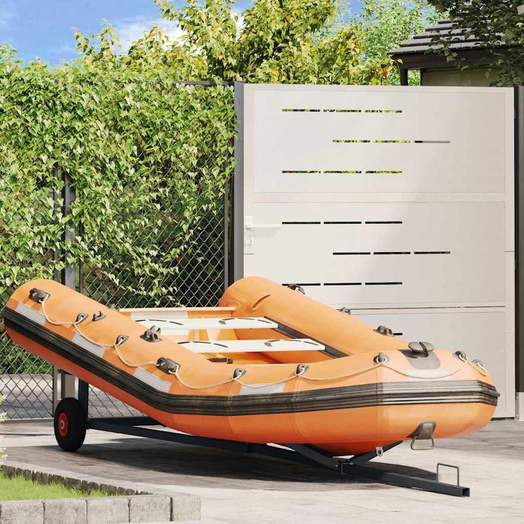vidaXL Boottrailer Staal Zilver - 302 x 107 x 42 cm | 35% Korting