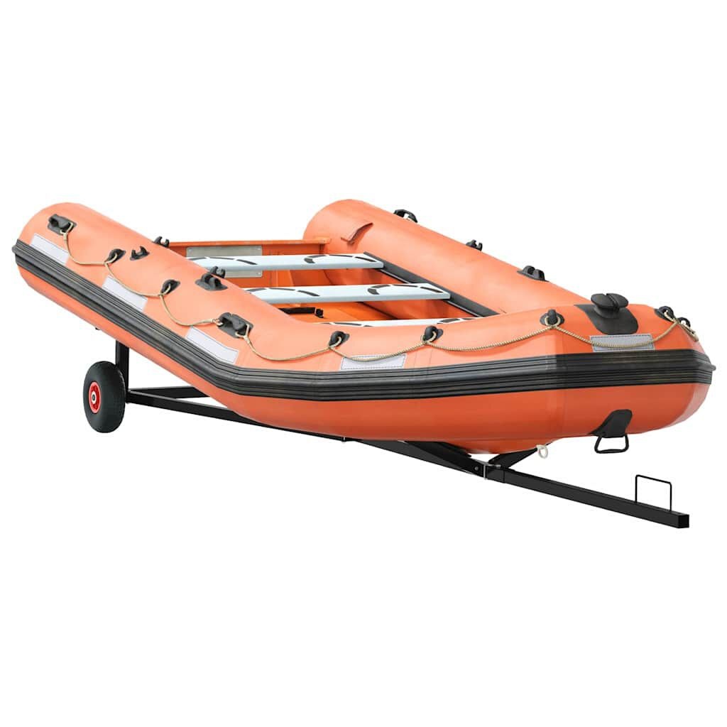 vidaXL Boottrailer Staal Zilver - 302 x 107 x 42 cm | 35% Korting