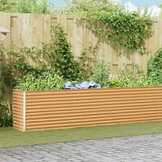 Verhoogde Plantenbak 582 cm Staal - 34% Korting
