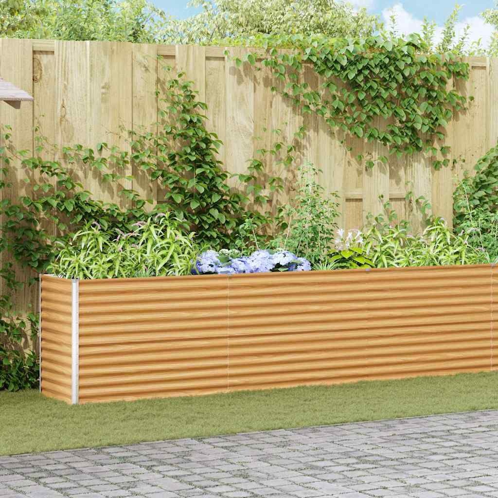 Verhoogde Plantenbak 582 cm Staal - 34% Korting