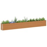 Verhoogde Plantenbak 582 cm Staal - 34% Korting