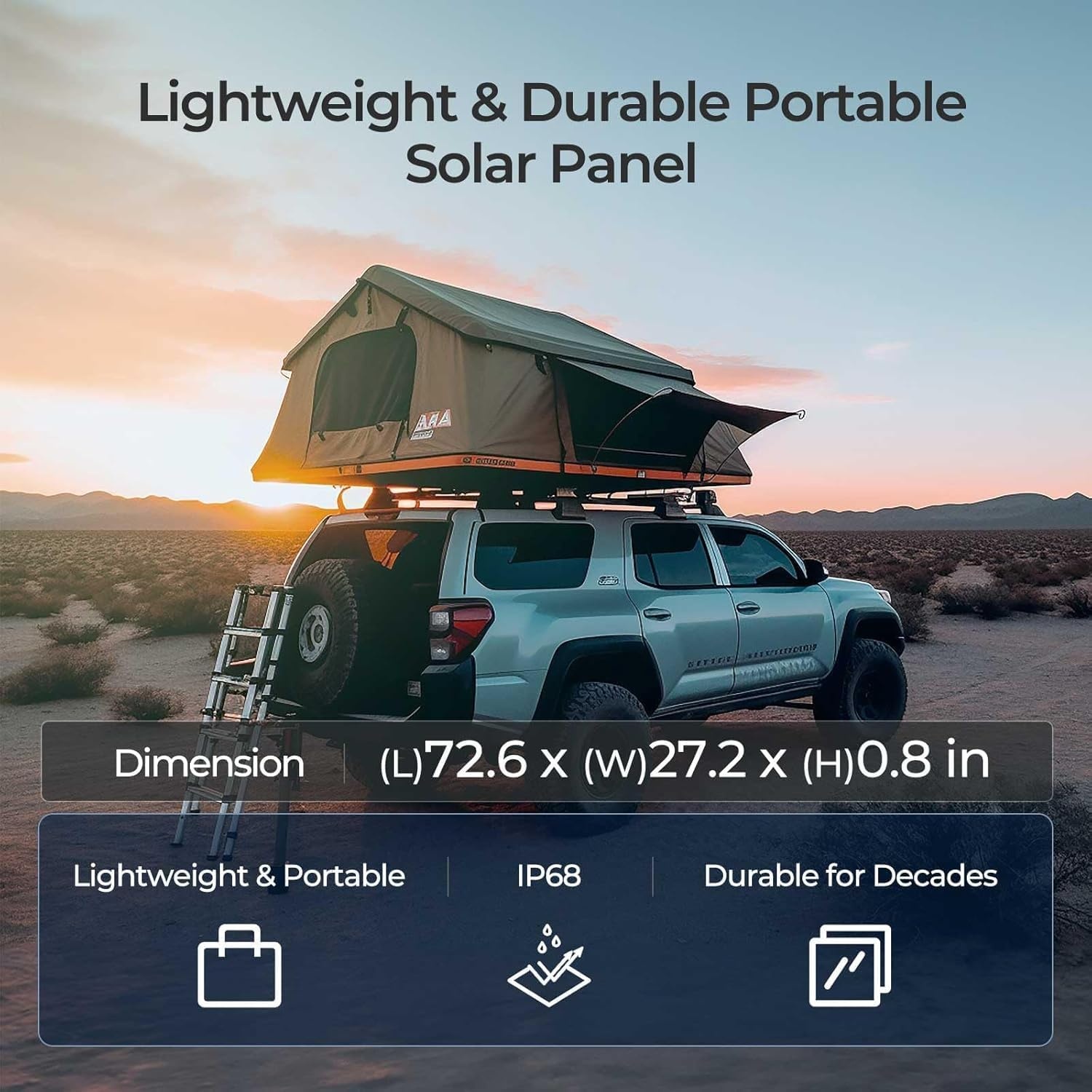 Renogy Zonnepaneel Koffer 220W - Compact & Licht - 35% Korting!