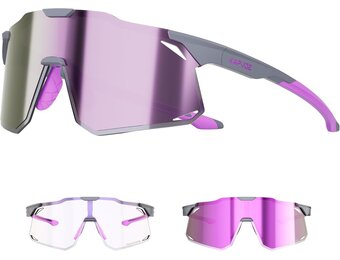 Fietsciclens met fotocromische glazen - UV bescherming (33% korting)