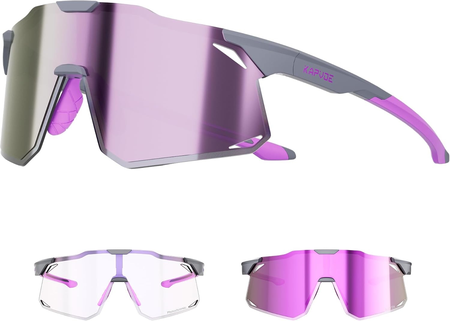 Fietsciclens met fotocromische glazen - UV bescherming (33% korting)