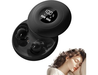 Draadloze Slaapkoptelefoon - Bluetooth 6.0 - Zwart (56% Korting)