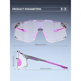 Fietsciclens met fotocromische glazen - UV bescherming (33% korting)