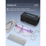 Fietsciclens met fotocromische glazen - UV bescherming (33% korting)