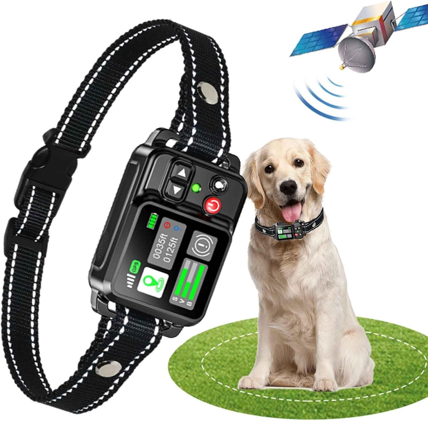 GPS Honden Omheining Spray Halsband - 30% Korting
