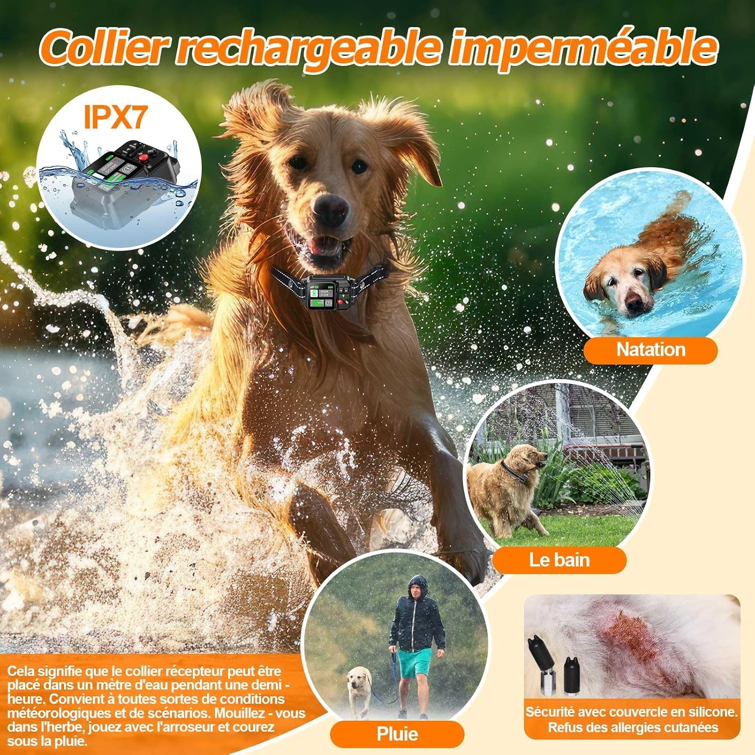 GPS Honden Omheining Spray Halsband - 30% Korting