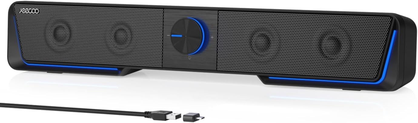 Jeecoo A40 PC Luidsprekers met Bluetooth - 33% Korting