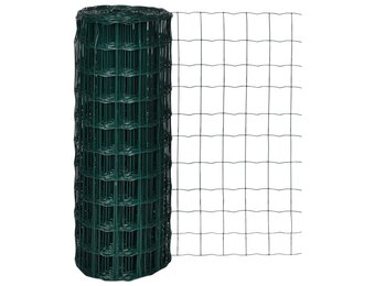 Groen Stalen Euro Hekwerk - 10x1m - 33% Korting