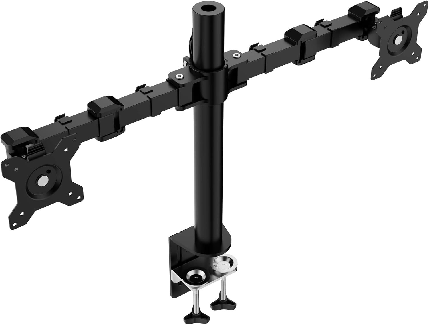 Dubbele Monitorarm Zwart - 53% Korting