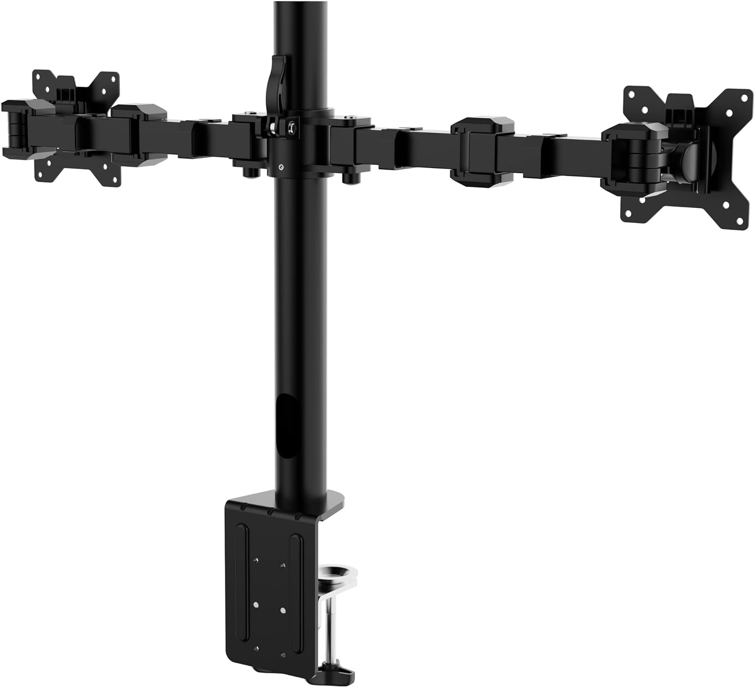 Dubbele Monitorarm Zwart - 53% Korting