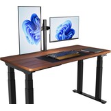 Dubbele Monitorarm Zwart - 53% Korting