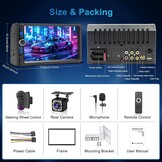Dubbel DIN Autoradio met 7" Touchscreen & Achteruitrijcamera | 34% Korting