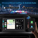 Dubbel DIN Autoradio met 7" Touchscreen & Achteruitrijcamera | 34% Korting