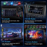 Dubbel DIN Autoradio met 7" Touchscreen & Achteruitrijcamera | 34% Korting