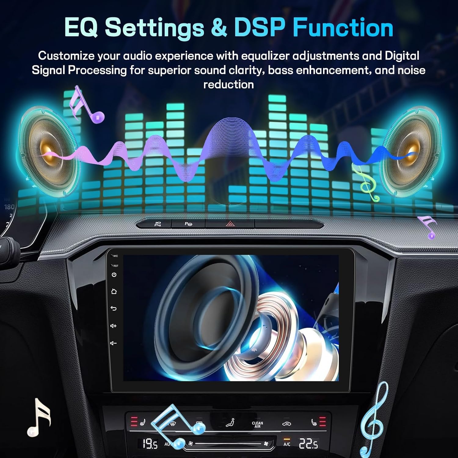 Android 13 Autoradio VW Golf 7 MK7 met 35% Korting