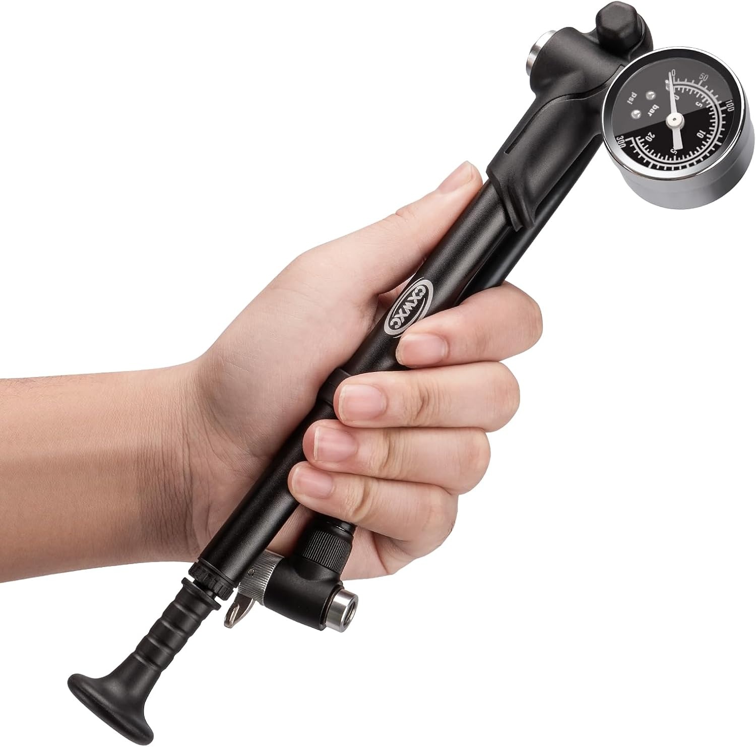 Hogedruk Demperpomp Fiets - Max 300 PSI - 28% Korting
