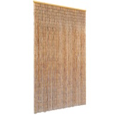 VidaXL Bamboe Vliegengordijn 120x220 cm - 54% Korting