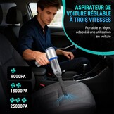 Draadloze Handstofzuiger 25000Pa - 35% Korting!