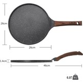 Crêpepan Inductie 26 cm - 58% Korting