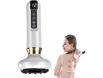 Draagbaar Cellulitis Massageapparaat 3-in-1 met Rood Licht - Nu 29% Korting!