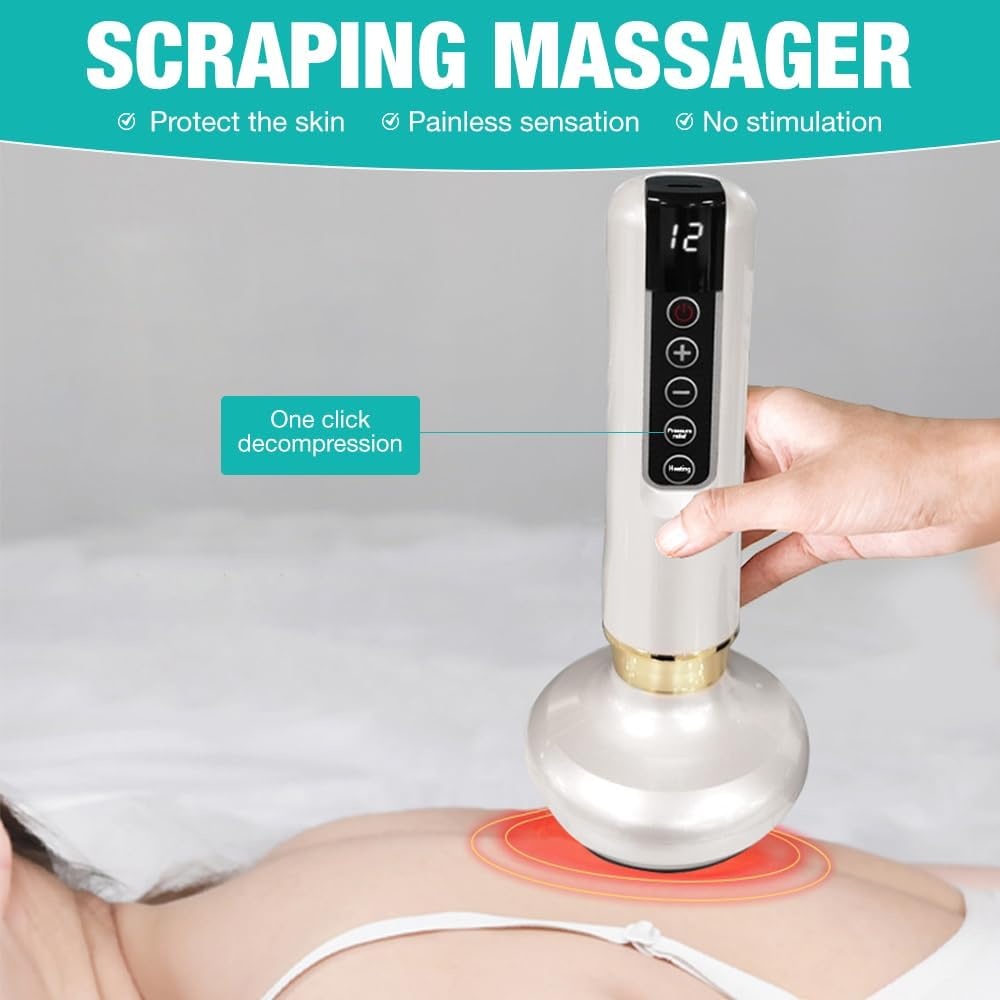 Draagbaar Cellulitis Massageapparaat 3-in-1 met Rood Licht - Nu 29% Korting!