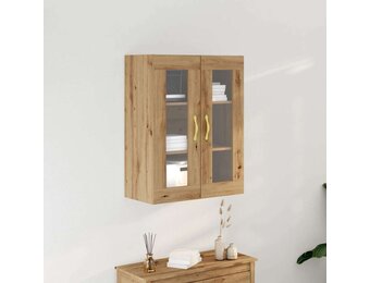 Moderne Wandkast Artisanaal Eiken 69.5x34x90cm - 34% Korting