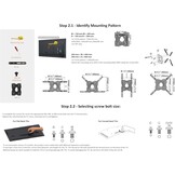 TV Muurbeugel 26-55 inch - Draaibaar & Kantelbaar - Zwart - 32% Korting