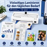 Lamineerapparaat A4/A5/A6 - Snel & Stil met Snijder - 33% Korting