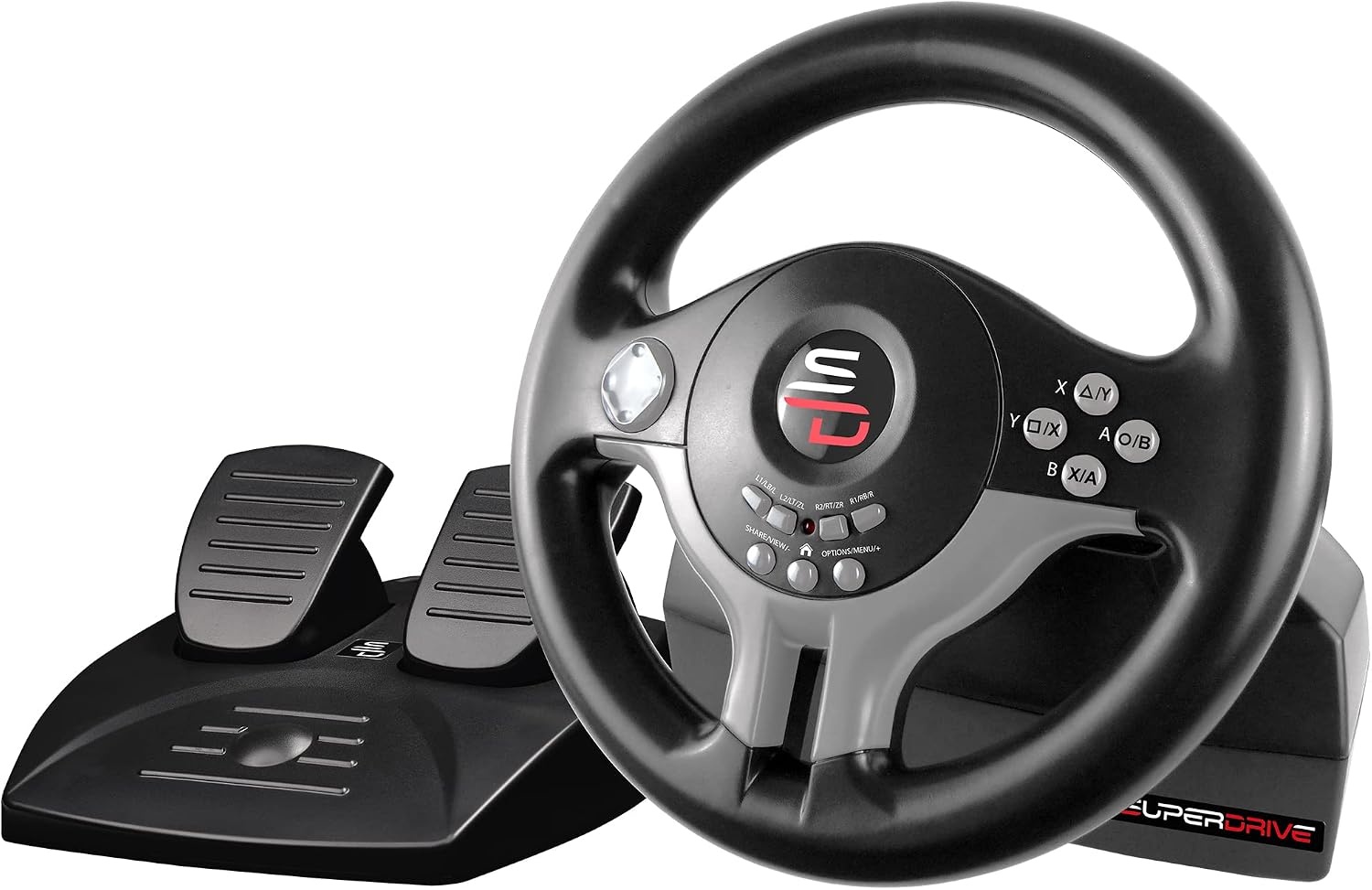 Superdrive SV250 Gaming Handlebar with Pedals and Paddles for Switch 2 - Switch - PS4 - Xbox Serie X - PC - Xbox One