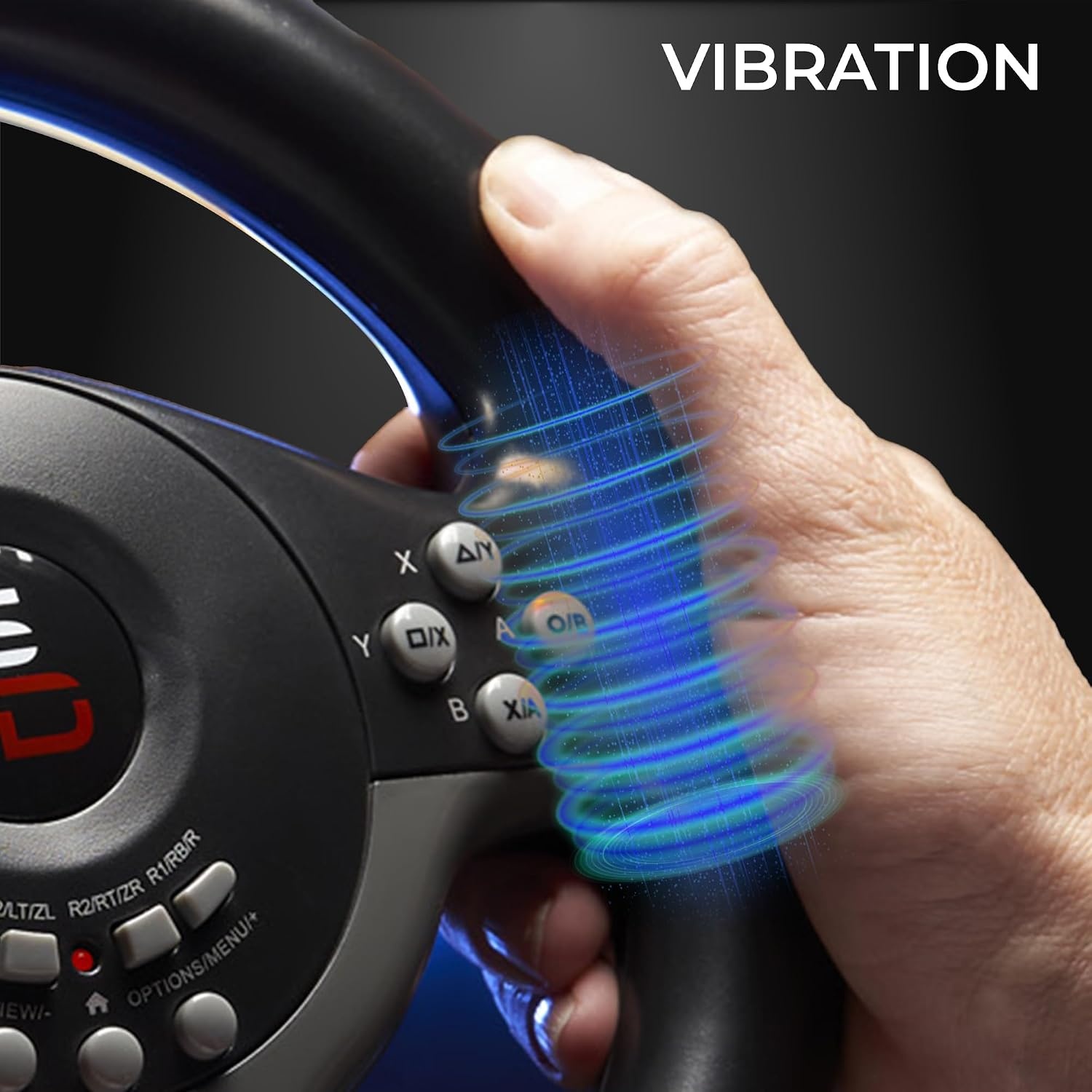 Superdrive SV250 Gaming Handlebar with Pedals and Paddles for Switch 2 - Switch - PS4 - Xbox Serie X - PC - Xbox One