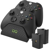 Venom Dubbel Oplaaddock + 2 Batterijen - Zwart (Xbox Series X/S & One)