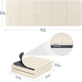 Opvouwbare Yogamat Twee-Tone 6mm met Draagtas - 51% Korting!