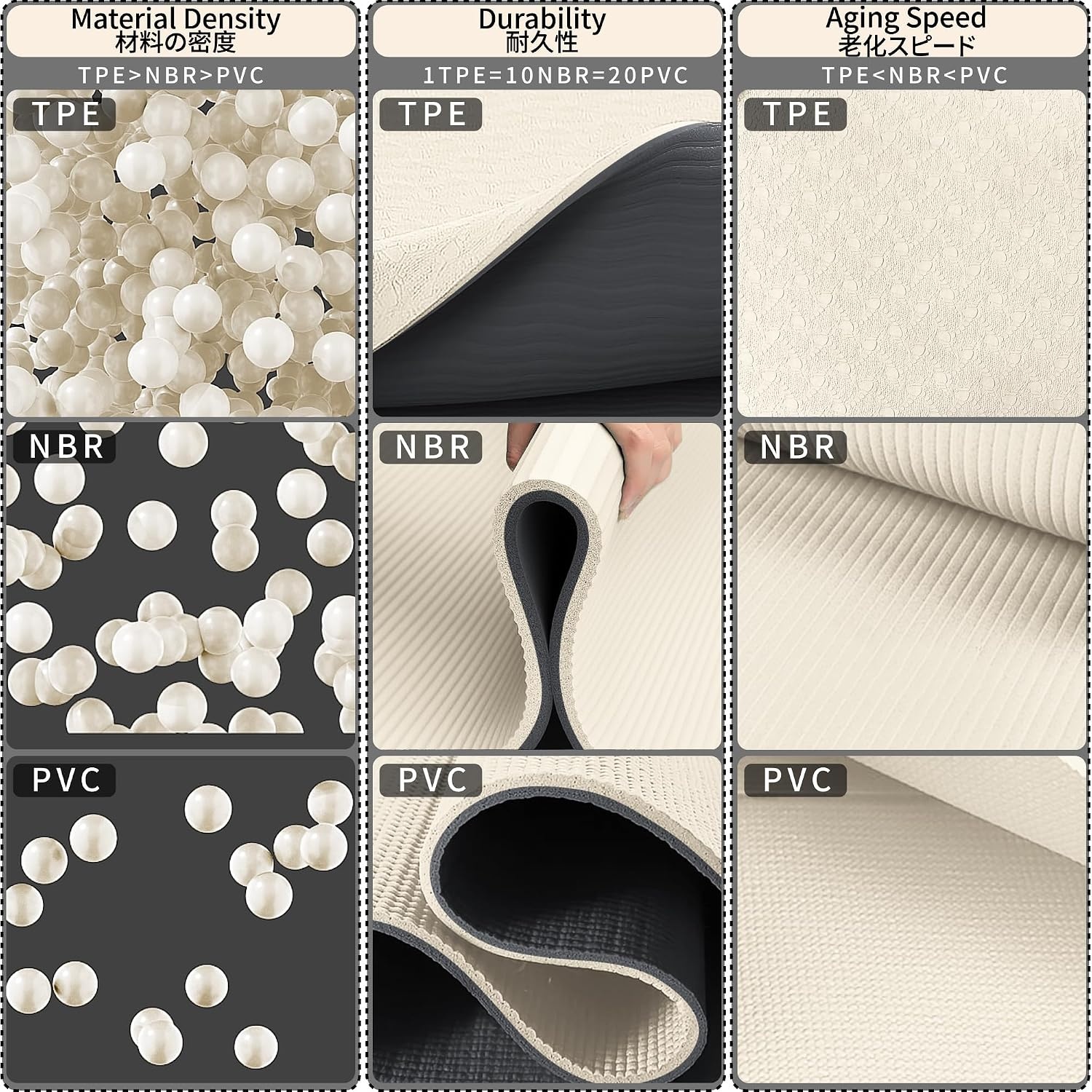 Opvouwbare Yogamat Twee-Tone 6mm met Draagtas - 51% Korting!
