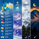 Uniseks Skibril/Snowboardbril met UV-bescherming & Anti-condens Lens - 69% Korting!