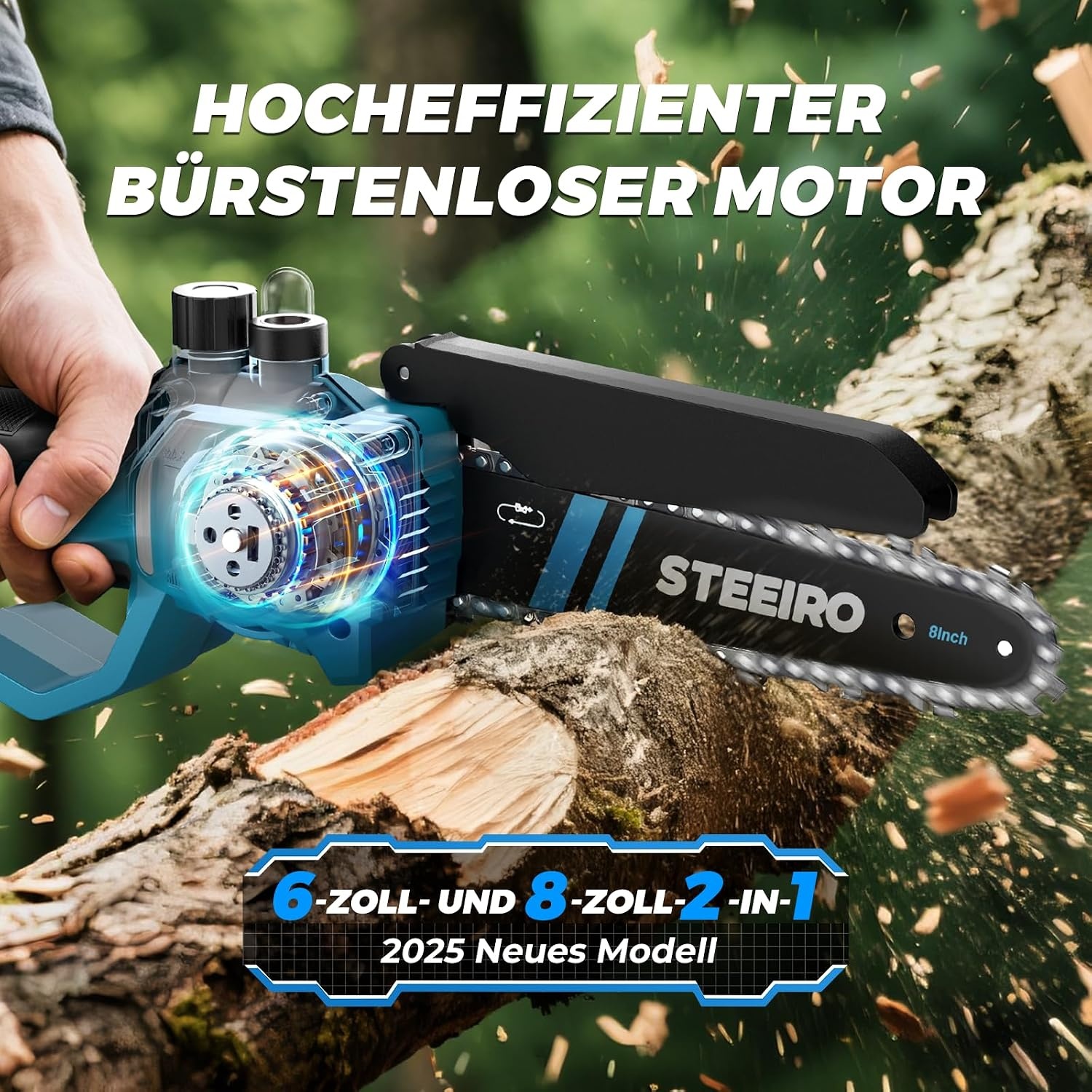 Mini Accu Kettingzaag (Makita 18V) - 57% Korting
