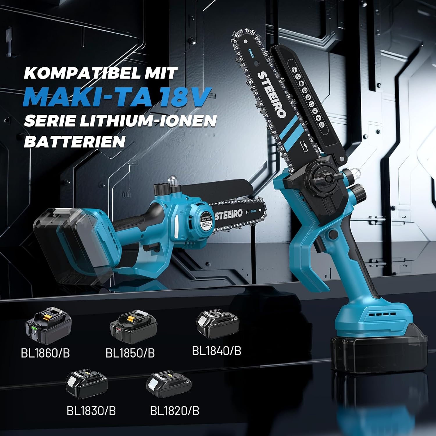 Mini Accu Kettingzaag (Makita 18V) - 57% Korting