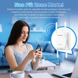Wifi Versterker AX3000 WiFi 6: 60% Korting!
